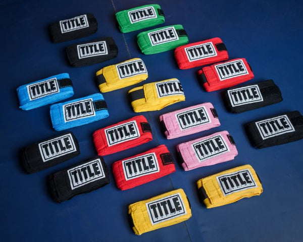 Title Boxing Hand Wraps & Accessories Title Semi Elastic Boxing Hand Wraps - 10 Pack