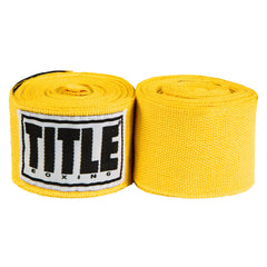 Title Boxing Hand Wraps & Accessories Yellow Title Mexican Style 180" Boxing Hand Wraps