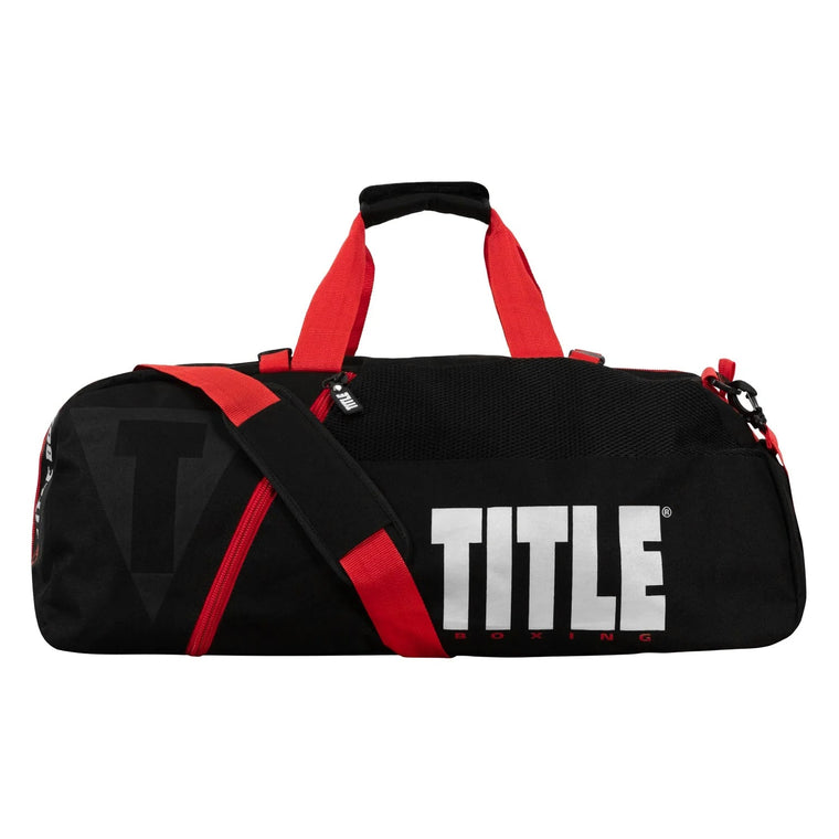 TITLE Boxing Champion Sport Gear Bag Backpack