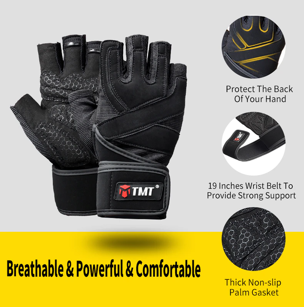 TMT Gym & Weightlifting Gloves TMT Gym Strength Training Gloves