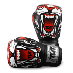 Tuff Boxing Gloves Black / 10oz TUFF Tiger Boxing Gloves