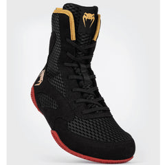 Venum Boxing Boots Venum Contender Boxing Shoes - Black/Gold/Red