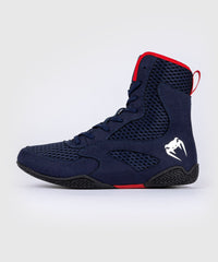 Venum Boxing Boots Venum Contender Boxing Shoes – Navy/ Blue/ Red