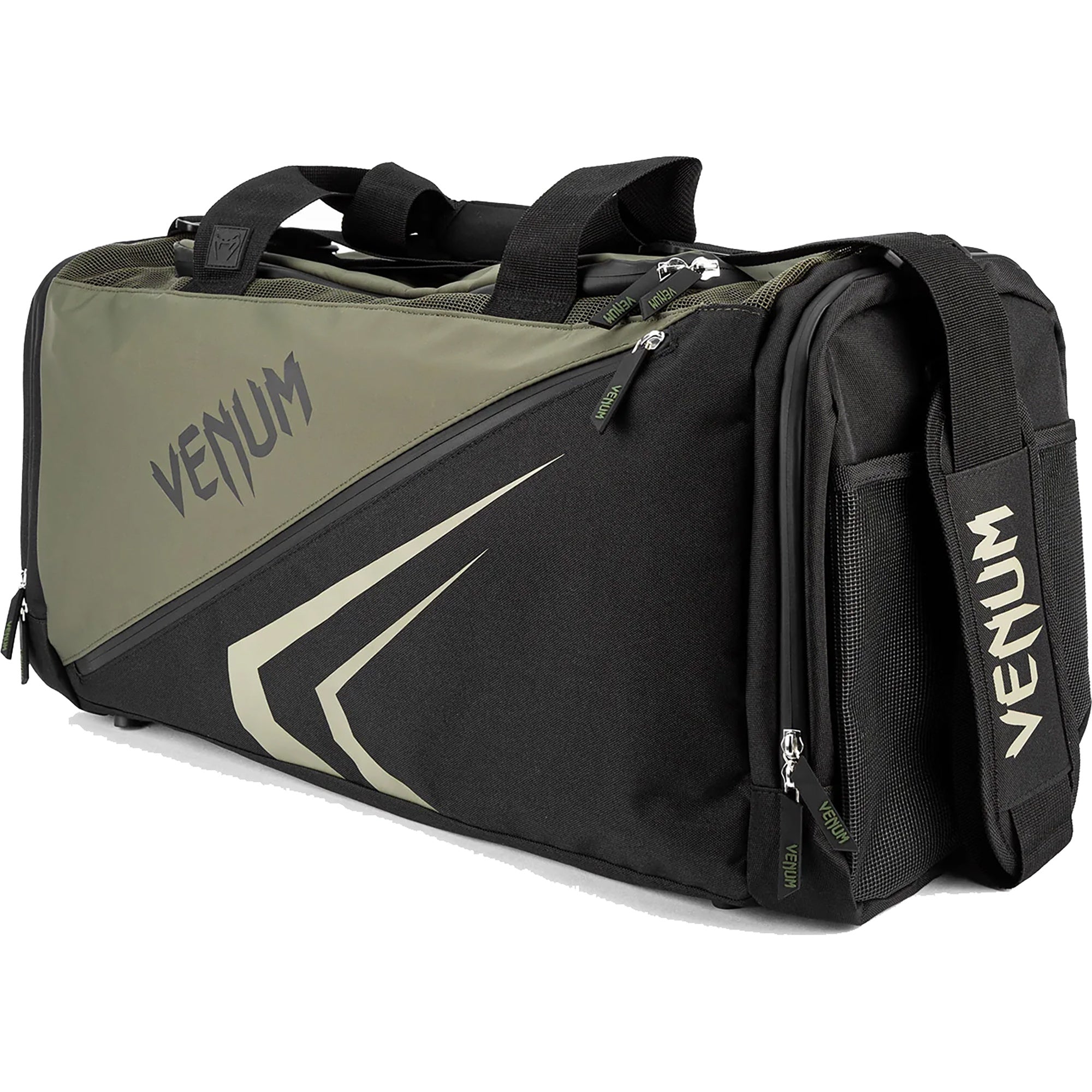 Venum Gear Bags Venum Trainer Lite Evo Sports Bag - Khaki/Black