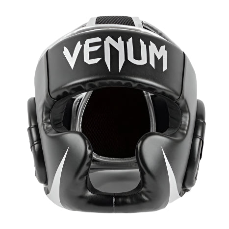 Venum Challenger Headgear - Black/Silver