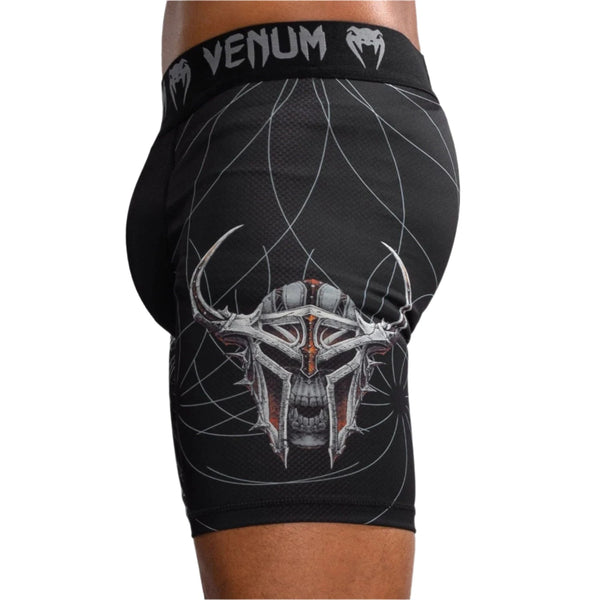 Venum MMA Shorts Venum Gladiator 5.0 MMA BJJ Vale Tudo Shorts - Black/Silver