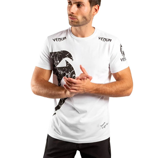 Venum MMA T Shirts Venum Giant T-Shirt White