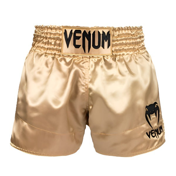 Venum Muay Thai Shorts Venum Classic Muay Thai Shorts Gold/Black