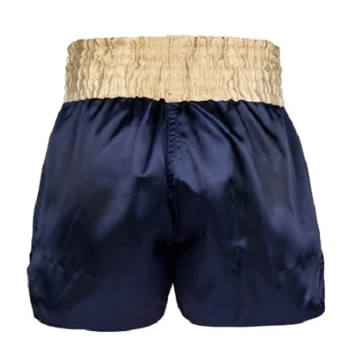 Venum Muay Thai Shorts Venum Classic Muay Thai Shorts Navy Blue/Gold