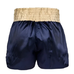 Venum Muay Thai Shorts Venum Classic Muay Thai Shorts Navy Blue/Gold