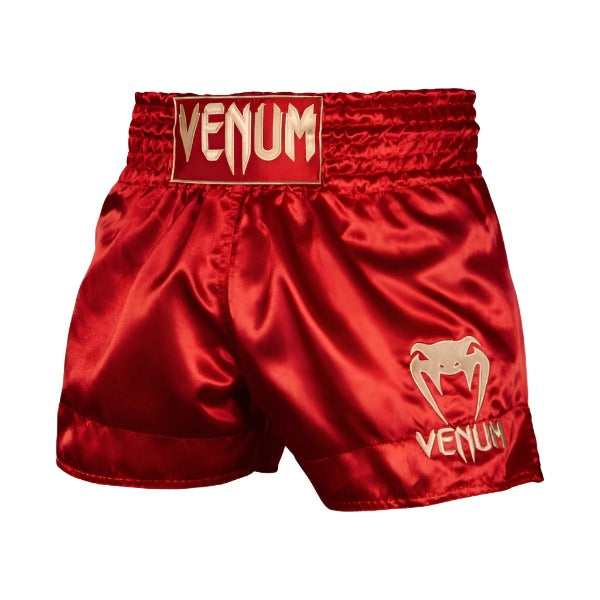 Venum Muay Thai Shorts Venum Classic Muay Thai Shorts Red/Gold