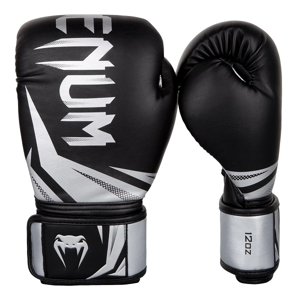 Venum Challenger 3.0 Boxing Gloves - Black/Silver