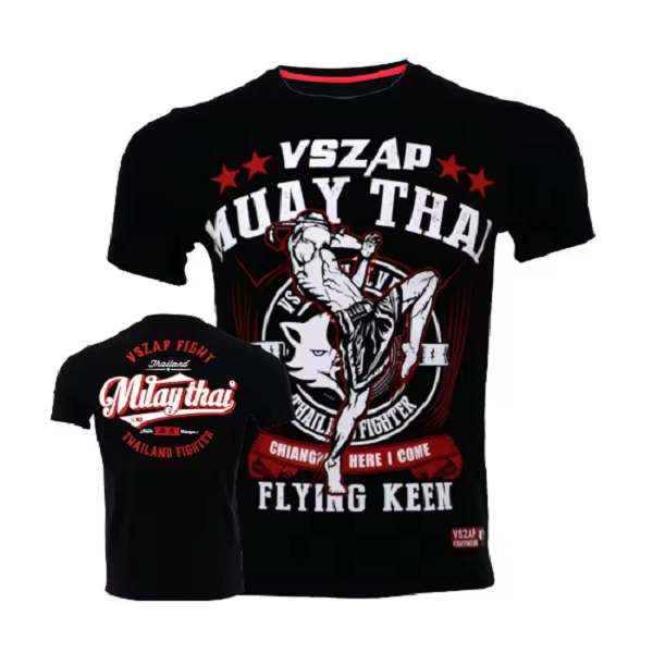 VSZap T Shirts VSZAP Muay Thai Flying Lightweight Breathable Training Shirt