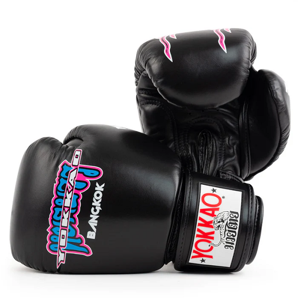 Yokkao Boxing Gloves Yokkao East Club Boxing Gloves Black