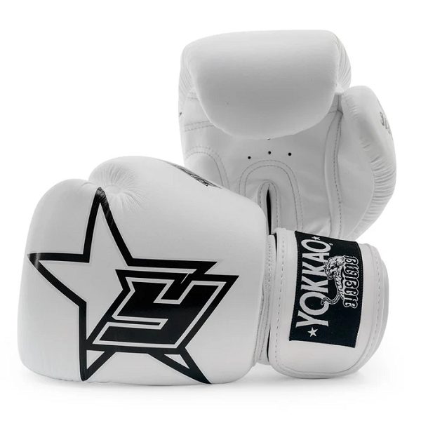 Yokkao Institution Boxing Gloves White