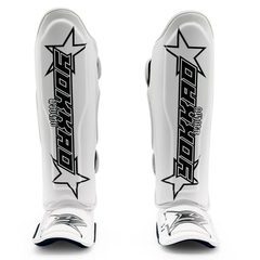 Yokkao Shin Guards Yokkao Institution Shinguards White