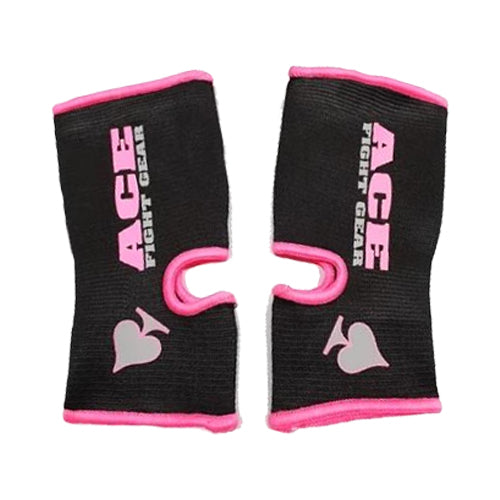 Ace Fight Gear Ankle Supports Ace Ill Fortune Muay Thai Ankle Supports Pink