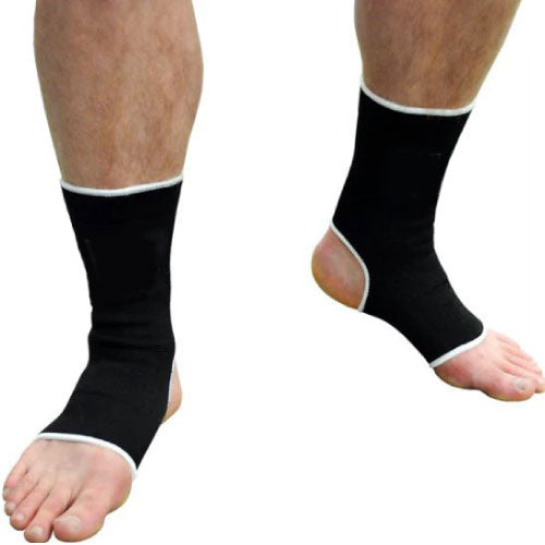 Ace Fight Gear Ankle Supports Ace Muay Thai Ankle Supports Black/White