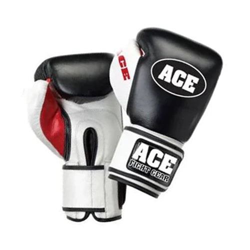 Ace Fight Gear Boxing Gloves Ace Elite Leather Boxing Gloves