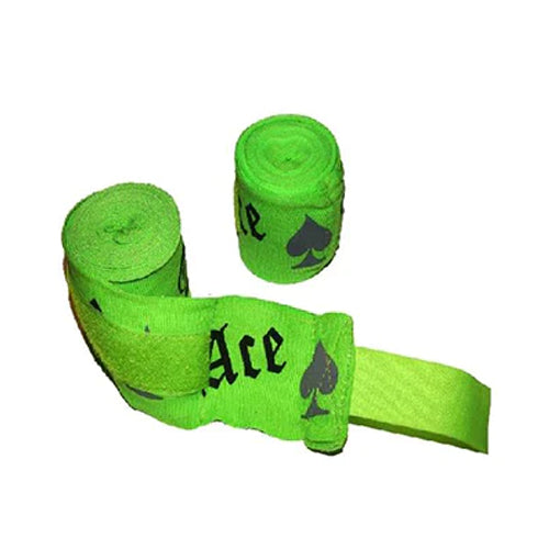 Ace Fight Gear Hand Wraps & Accessories Ace Ill Fortune Boxing Hand Wraps Green