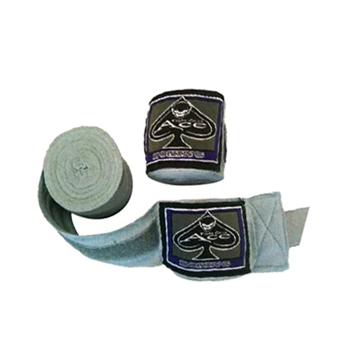 Ace Pro Boxing Hand Wraps Grey