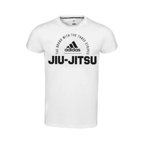 Adidas. BJJ T Shirts Adidas Community Jiu Jitsu T-Shirt – White