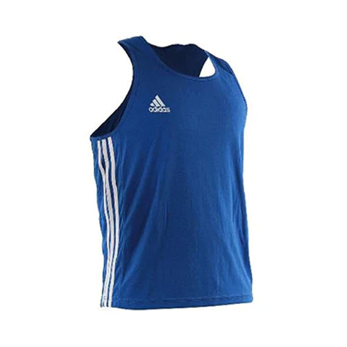 Adidas Boxing Shorts & Singlets AIBA XS / Blue Adidas Aiba approved Boxing Singlet