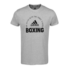 Adidas. Boxing T Shirts Adidas Boxing Community T Shirt - Grey