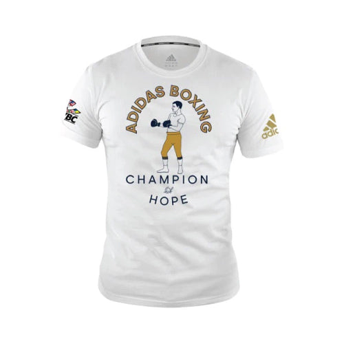 Adidas Boxing T Shirts Adidas WBC Boxer T-Shirt – White