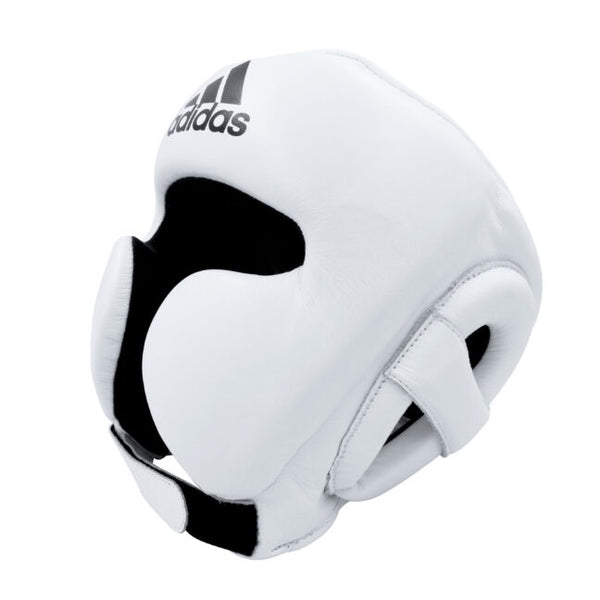 Adidas. Head Guards Adidas Adistar Pro Leather Head Guard – White