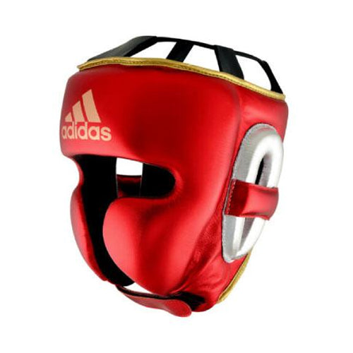 Adidas. Head Guards S / Red Adidas Boxing Adistar Pro Headguard