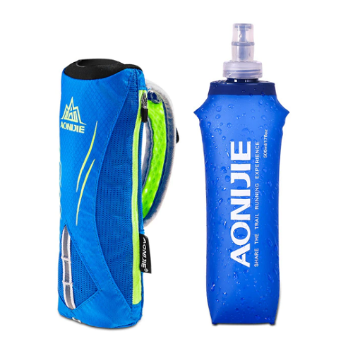 Aonijie Running Accessories Blue Aonijie Running Hand-held Water Bottle Storage