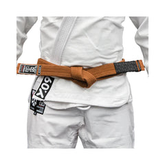 Budo bjj belts Brown / A0 Budo Premium BJJ Belt