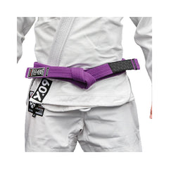 Budo bjj belts Purple / A0 Budo Premium BJJ Belt