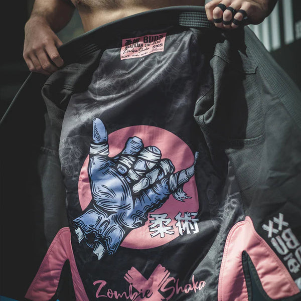 Budo BJJ Gis Budo Zombie Shaka BJJ Gi - Limited Edition - Grey