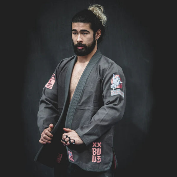 Budo BJJ Gis Budo Zombie Shaka BJJ Gi - Limited Edition - Grey