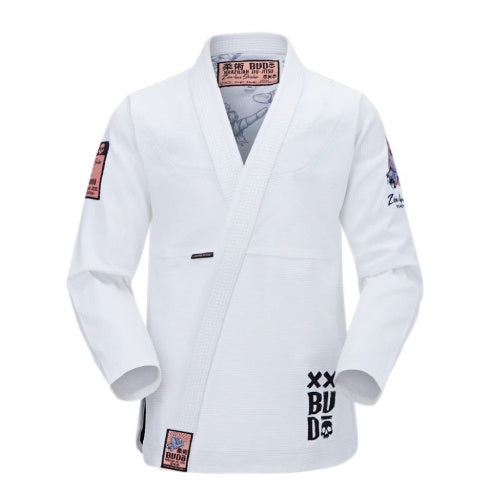 Budo BJJ Gis Budo Zombie Shaka BJJ Gi - White