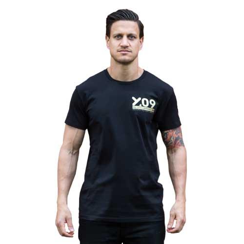 Budo BJJ T Shirts Budo Cyber T Shirt Black Gold