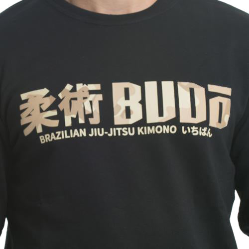 Budo Hoodies & Long Sleeve Budo Crew Camo Sweatshirt