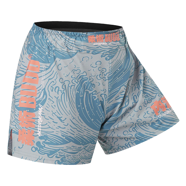 Budo MMA Shorts Budo Akkorokamui 5" Ultra Light Teal