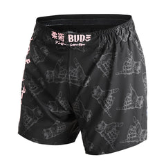 Budo MMA Shorts Budo Zombie Shaka 5" MMA BJJ Shorts - Ultra Light