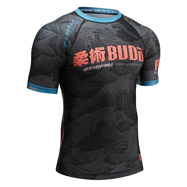 Budo Akkorokamui Rash Guard SS Black