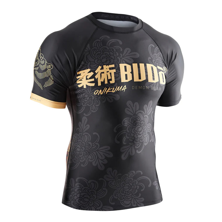 Budo Onikuma Rash Guard Black