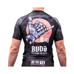 Budo Short Sleeve Rashguards Budo Zombie Shaka Rash Guard - Black