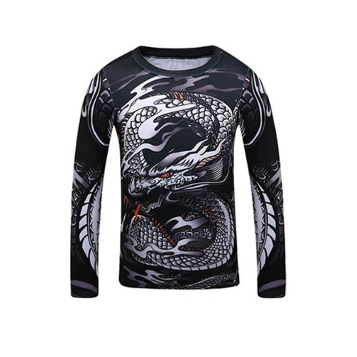 CL Sport BJJ Kids CL Sport Dragon Kids Long Sleeve Rashguard