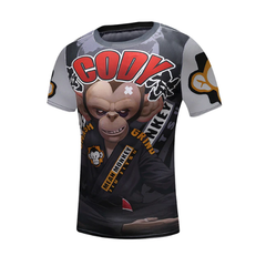 CL Sport BJJ Kids CL Sport Monkey Kids Short Sleeve Rashguard