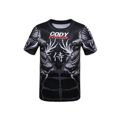 CL Sport BJJ Kids CL Sport Samurai Kids Short Sleeve Rashguard