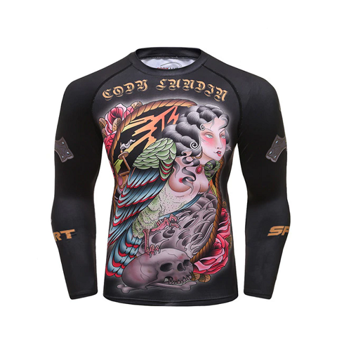 CL Sport Longsleeve Rash Guard CL Sport Skull Long Sleeve Rashguard