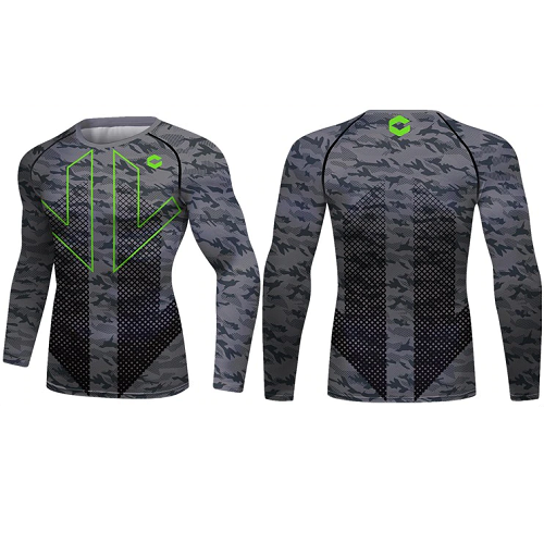 CL Sport Longsleeve Rash Guard CL Sport Sub Hunter Rashguard Long Sleeve Grey