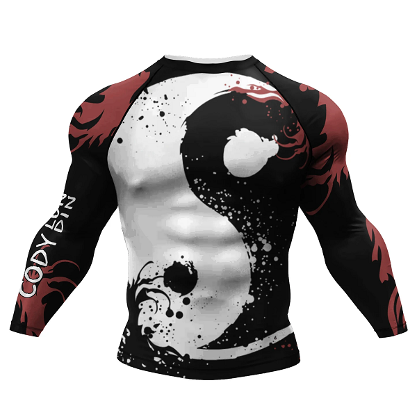 CL Sport Longsleeve Rash Guard CL Sport Ying & Yang Long Sleeve Rashguard